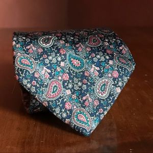 Christian Dior Paisley Neck Tie